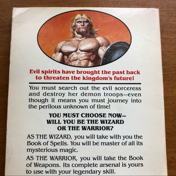 Wizards Warriors & You Book 14 Carnival Of Demons RPG Sno Cover Crease Bent Page - Picture 15 of 16